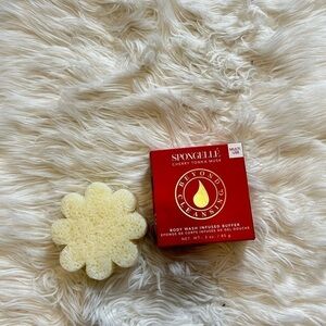 Spongelle Cherry Tonka Musk Body Wash Infused Buffer